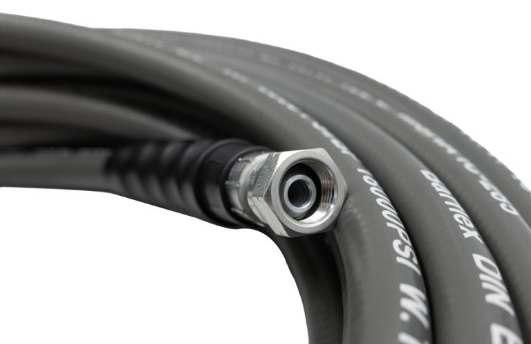 3/8” R2 Wire Hose – Grey Smooth
