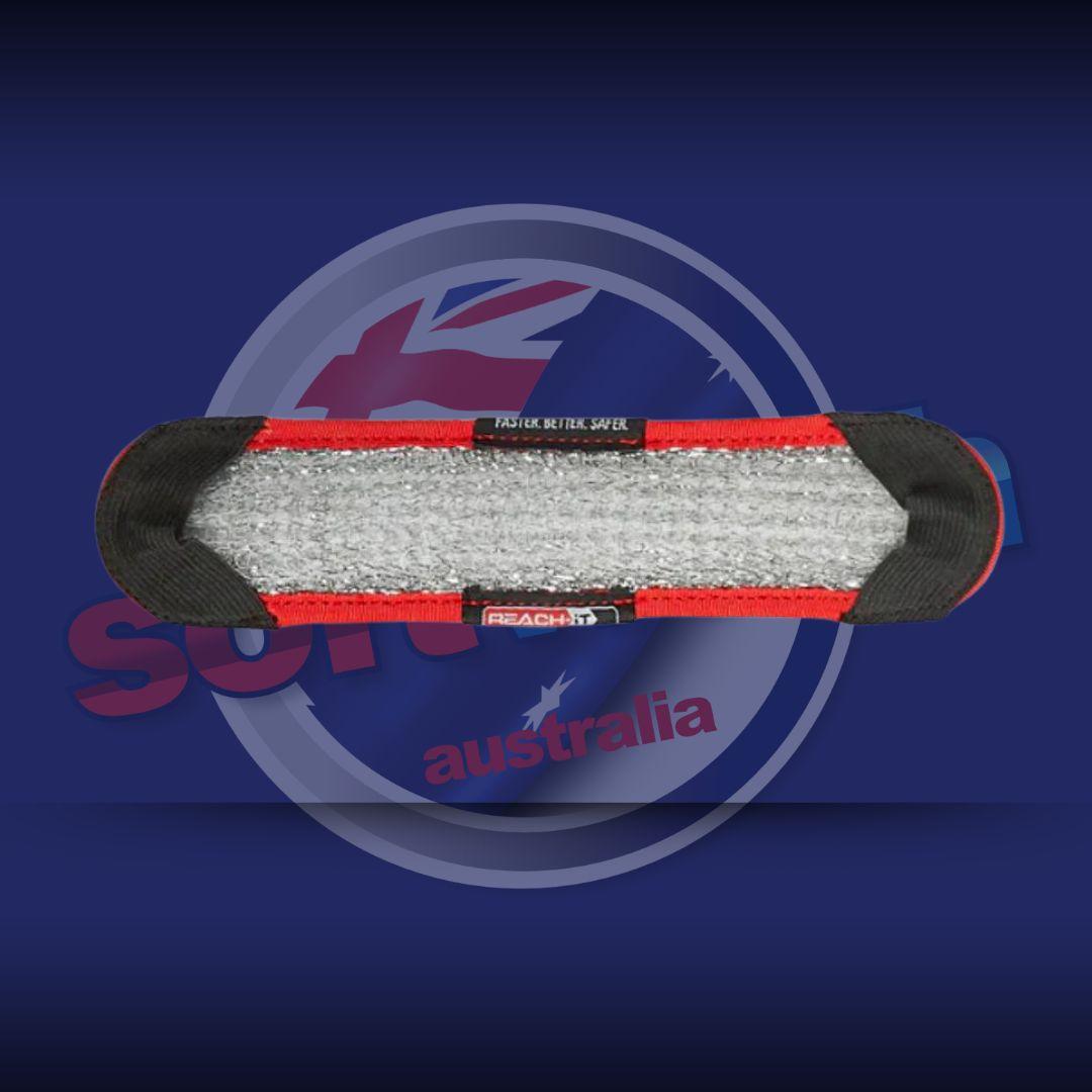 22" Solar Rocker Stainless Mesh Scrub- Red