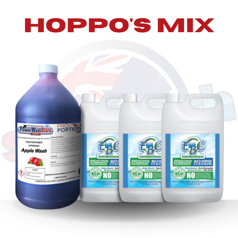 HOPPO'S MIX APPLE WASH - EBC Degreaser & APPLEWASH
