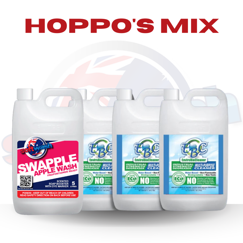 HOPPO'S MIX SWAPPLE - EBC Degreaser & SWAPPLE