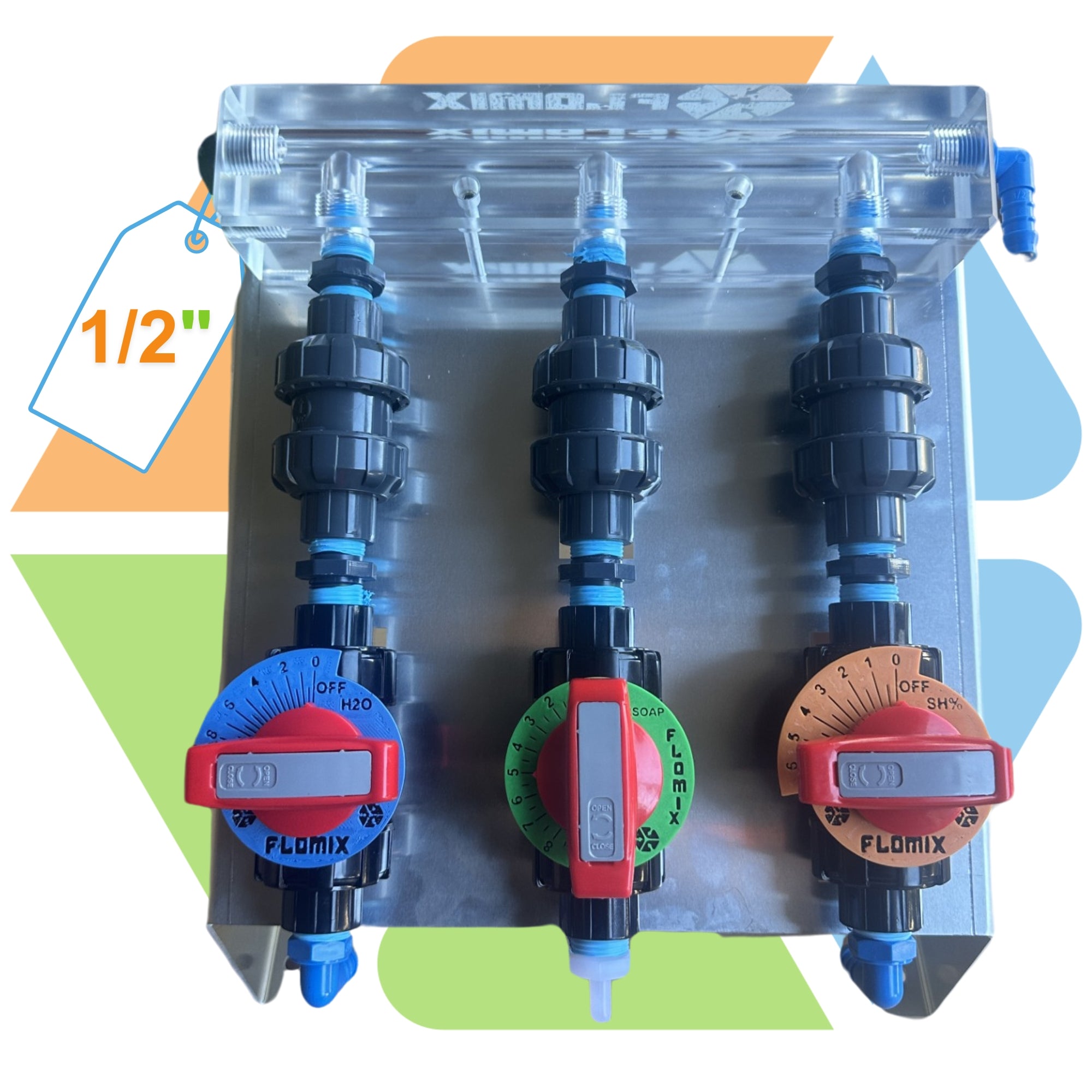 Manifold Acrylic 3 Port