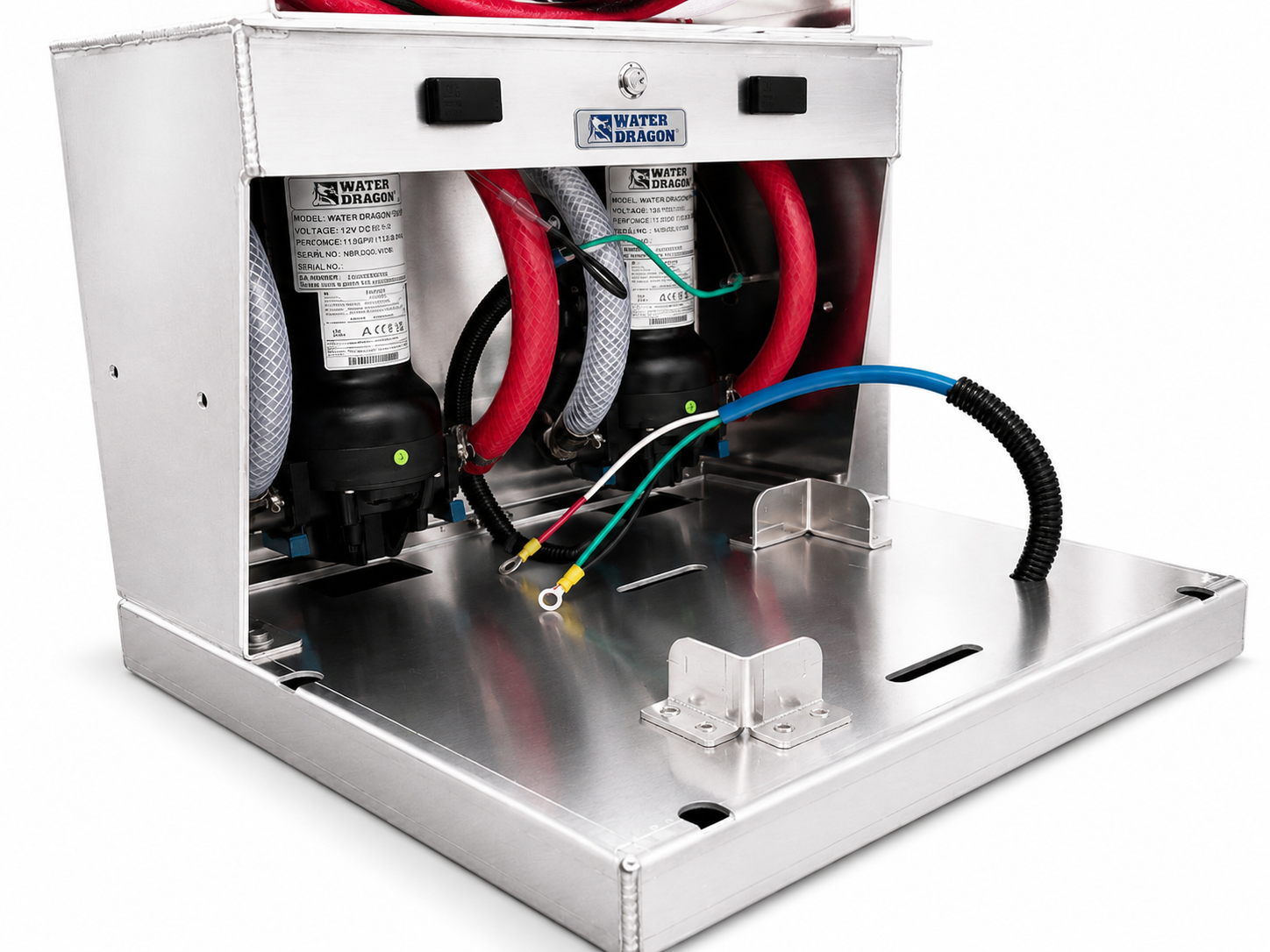 Generation III VersaJet Twin Pump System w/ Hose Reel