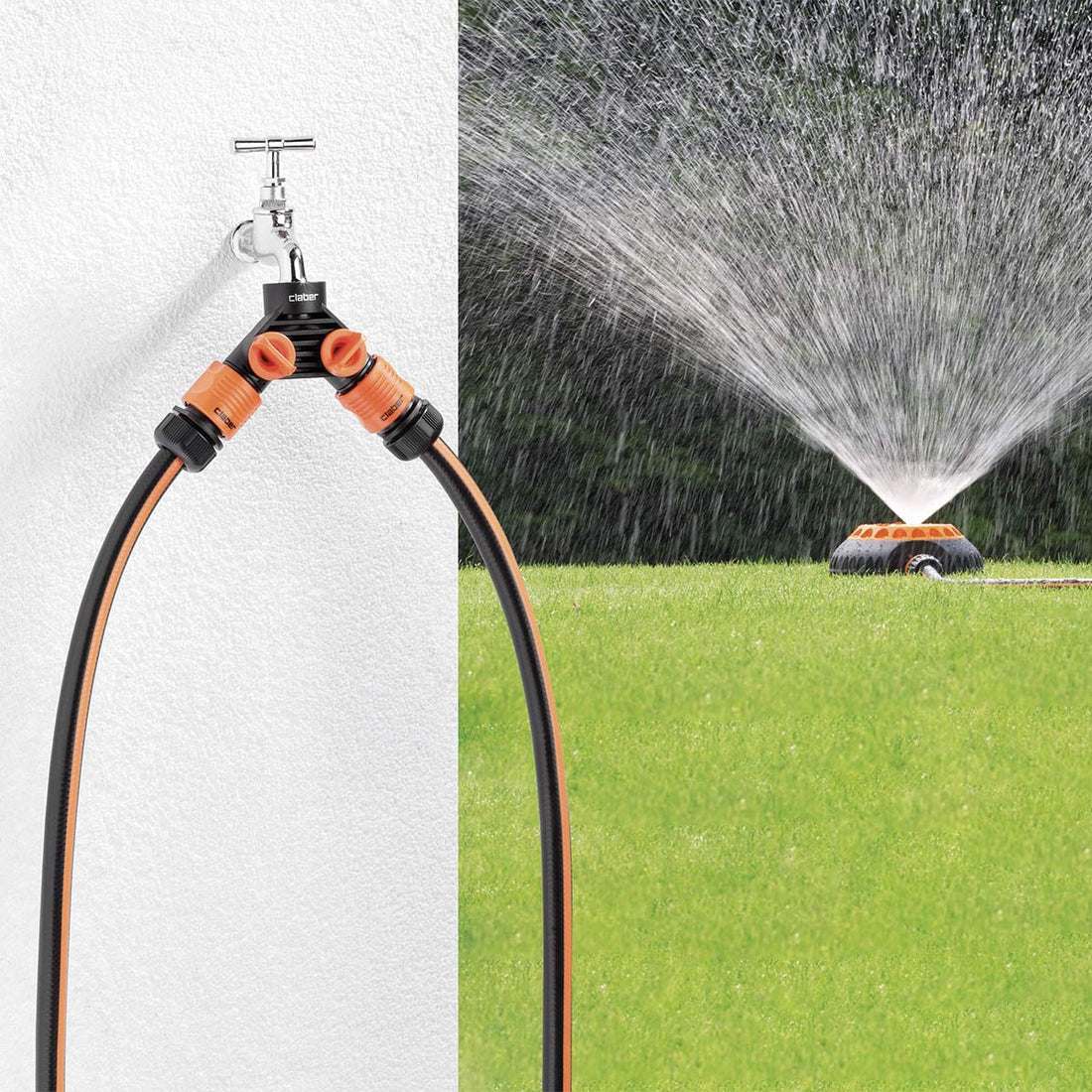 DOUBLE TAP ADAPTOR - Claber