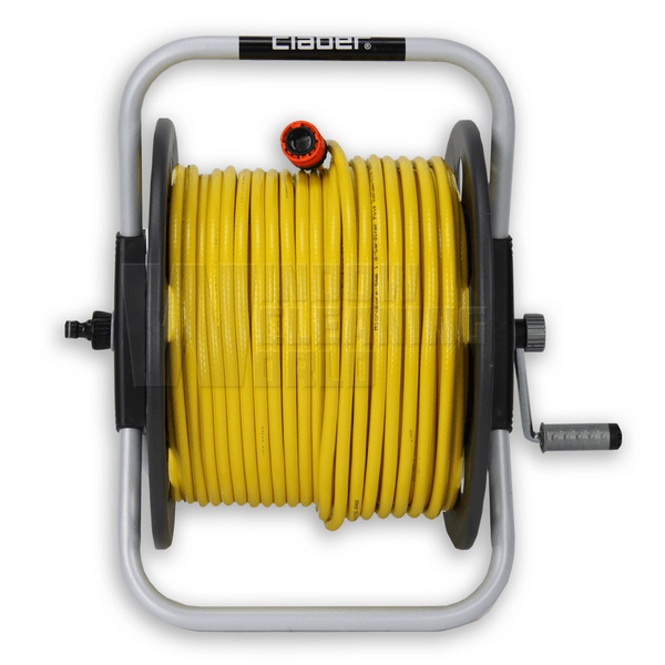 Claber Metal 40 Hose Reel Kit With 70mtr x 8mm Hose