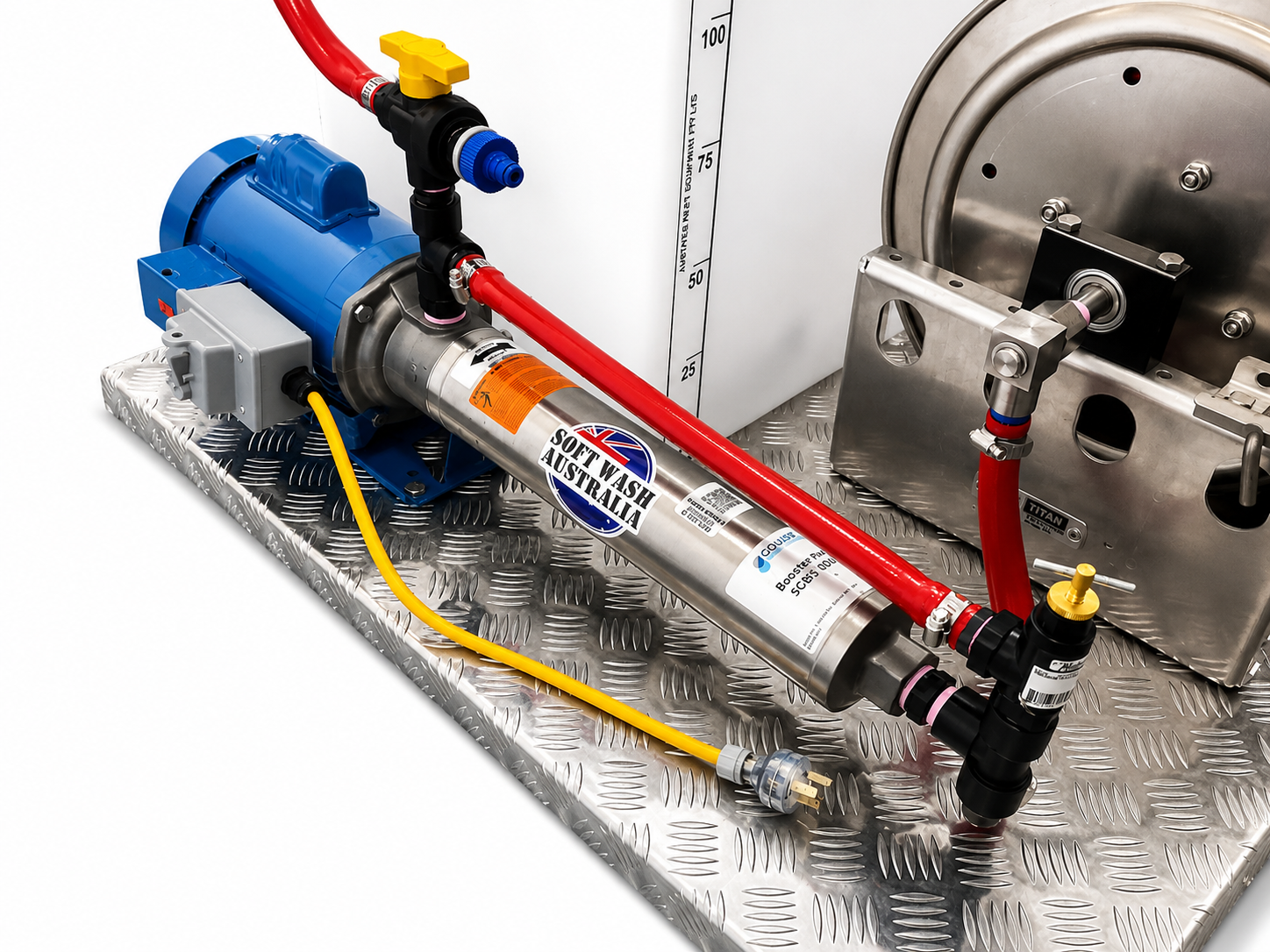 Softwash 150L Batch Booster Skid | Entry-Level Simplicity