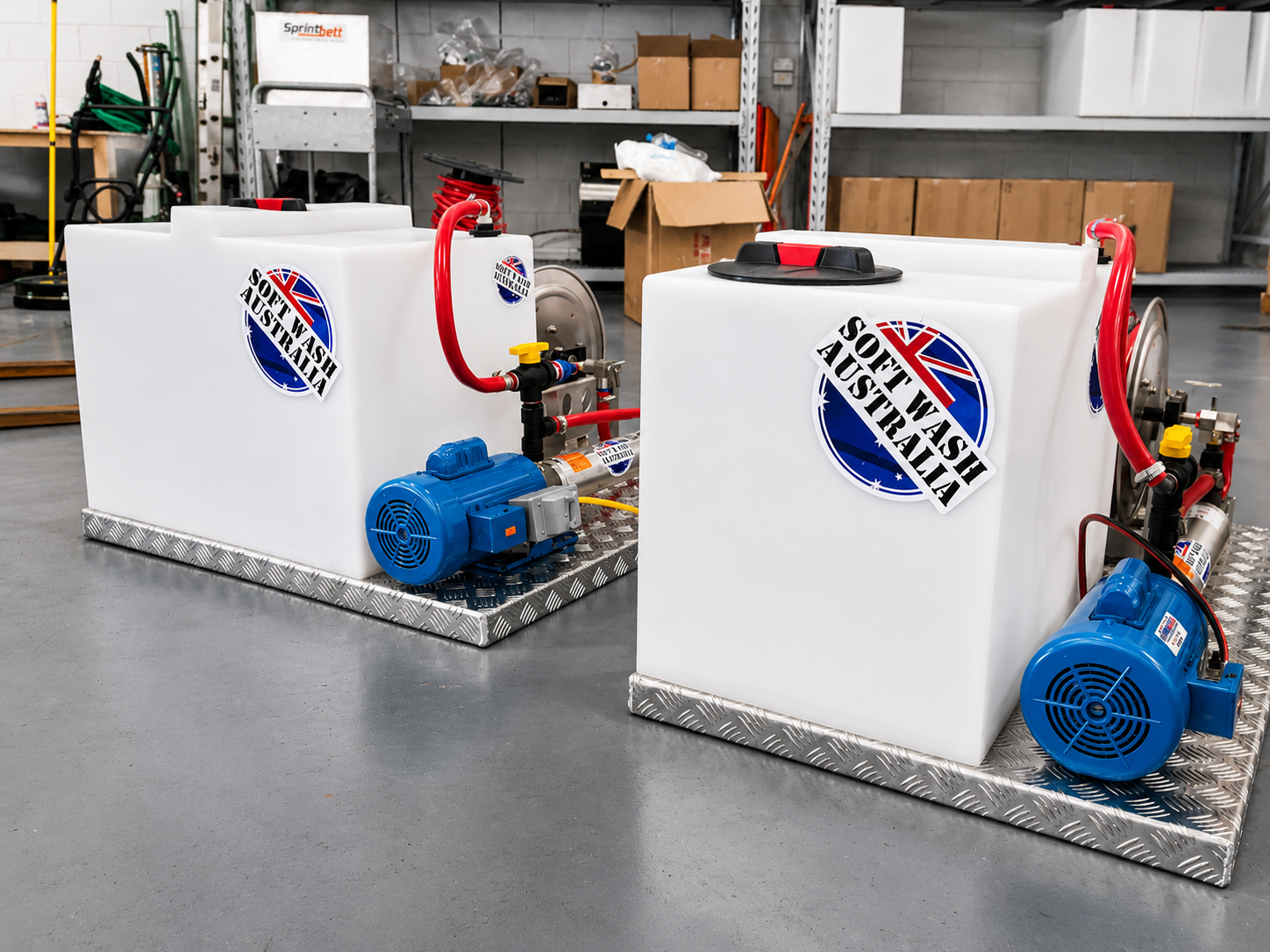 Softwash 150L Batch Booster Skid | Entry-Level Simplicity