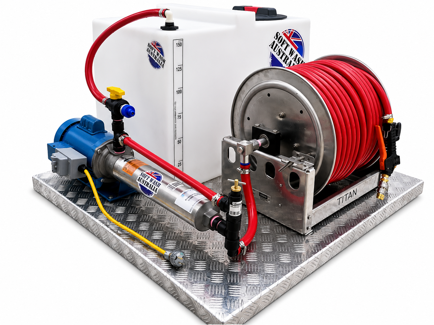 Softwash 150L Batch Booster Skid | Entry-Level Simplicity
