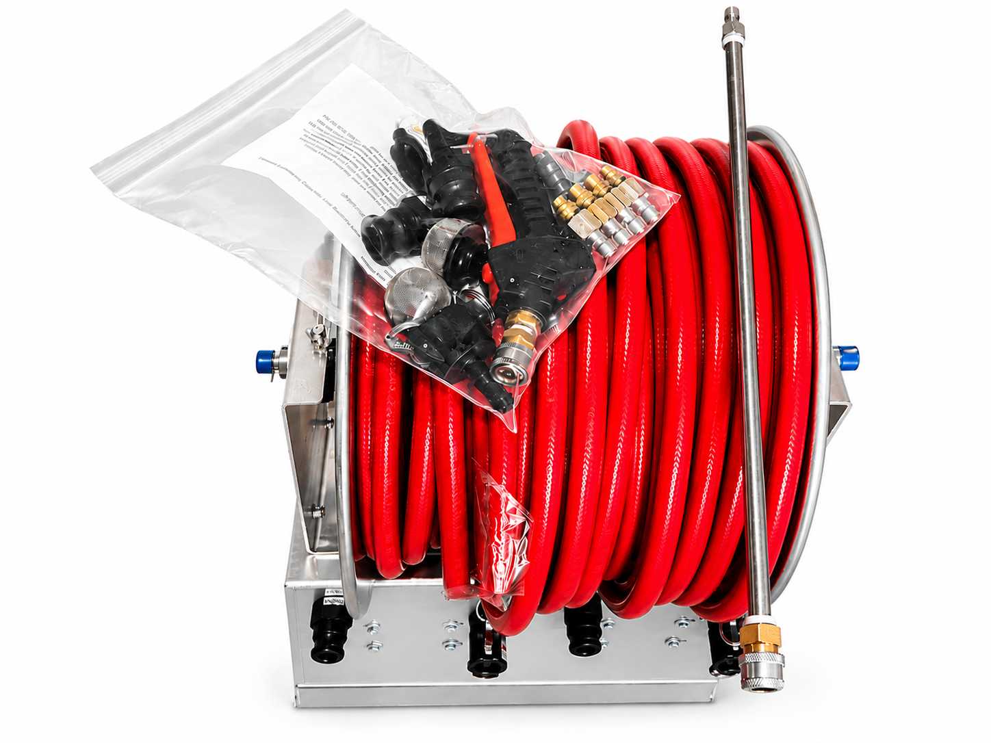 Generation III VersaJet Twin Pump System w/ Hose Reel