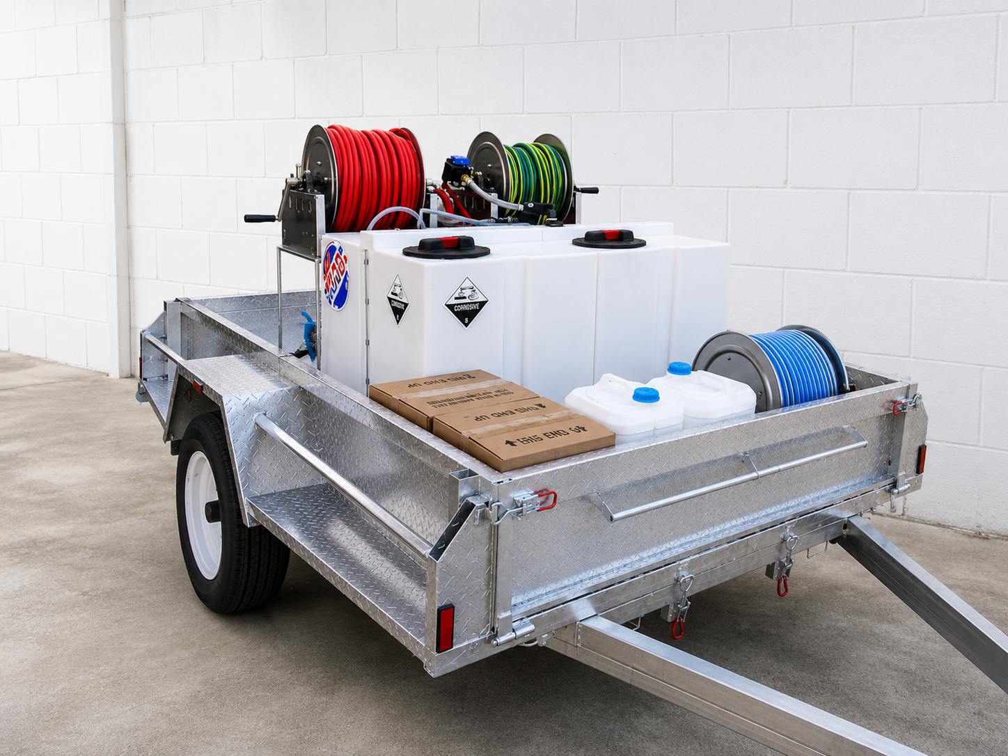 Softwash Only Skid Unit | Dedicated Commercial Power