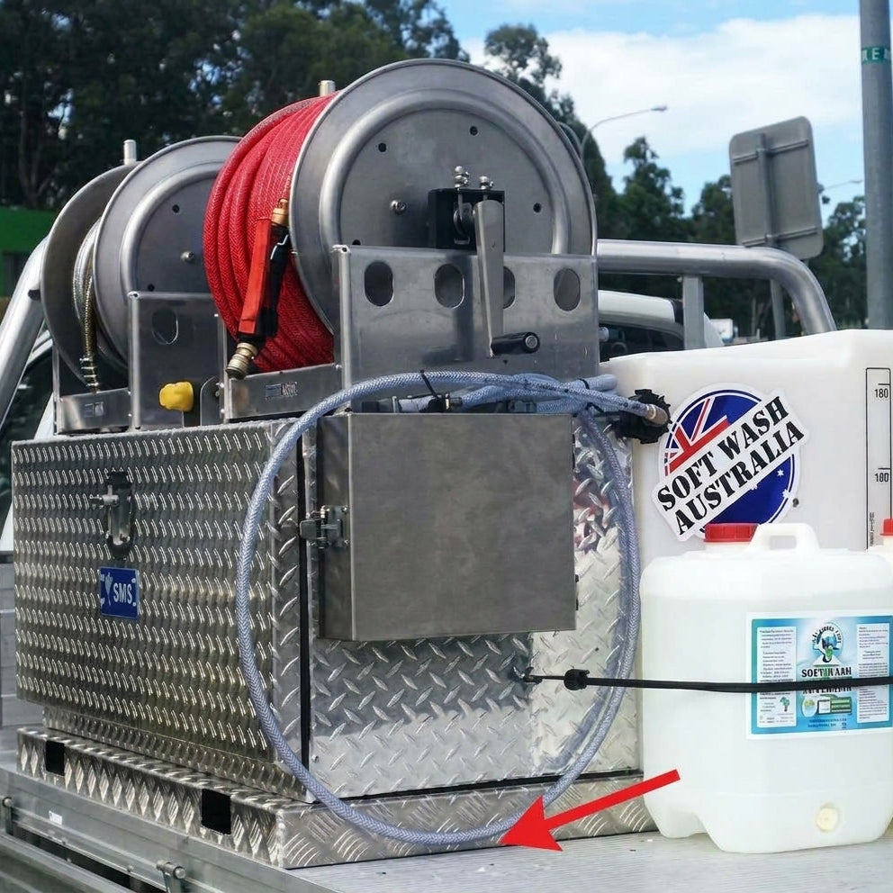 Aluminium Fabricated Hose Reel Stand (450 x 450)
