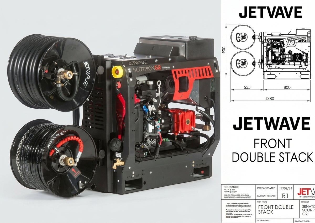 Senator & Scorpion Front Double Stack Plate System