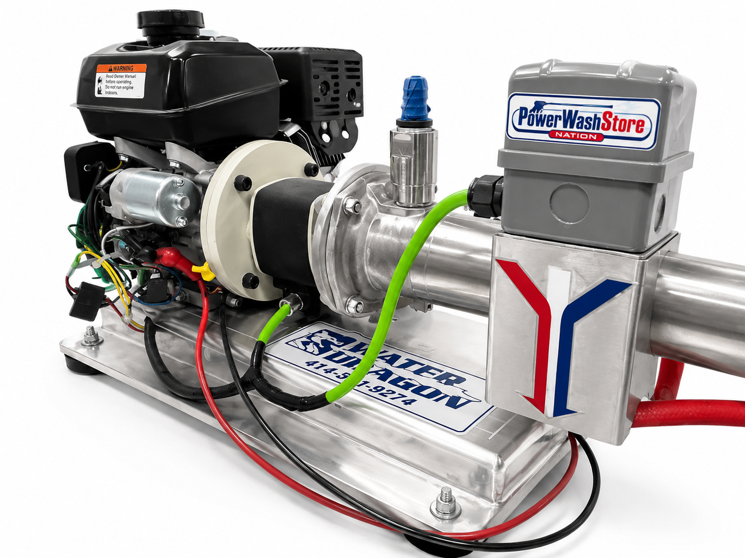 Gas Booster with Electric Clutch: Professional-Grade Softwash Power