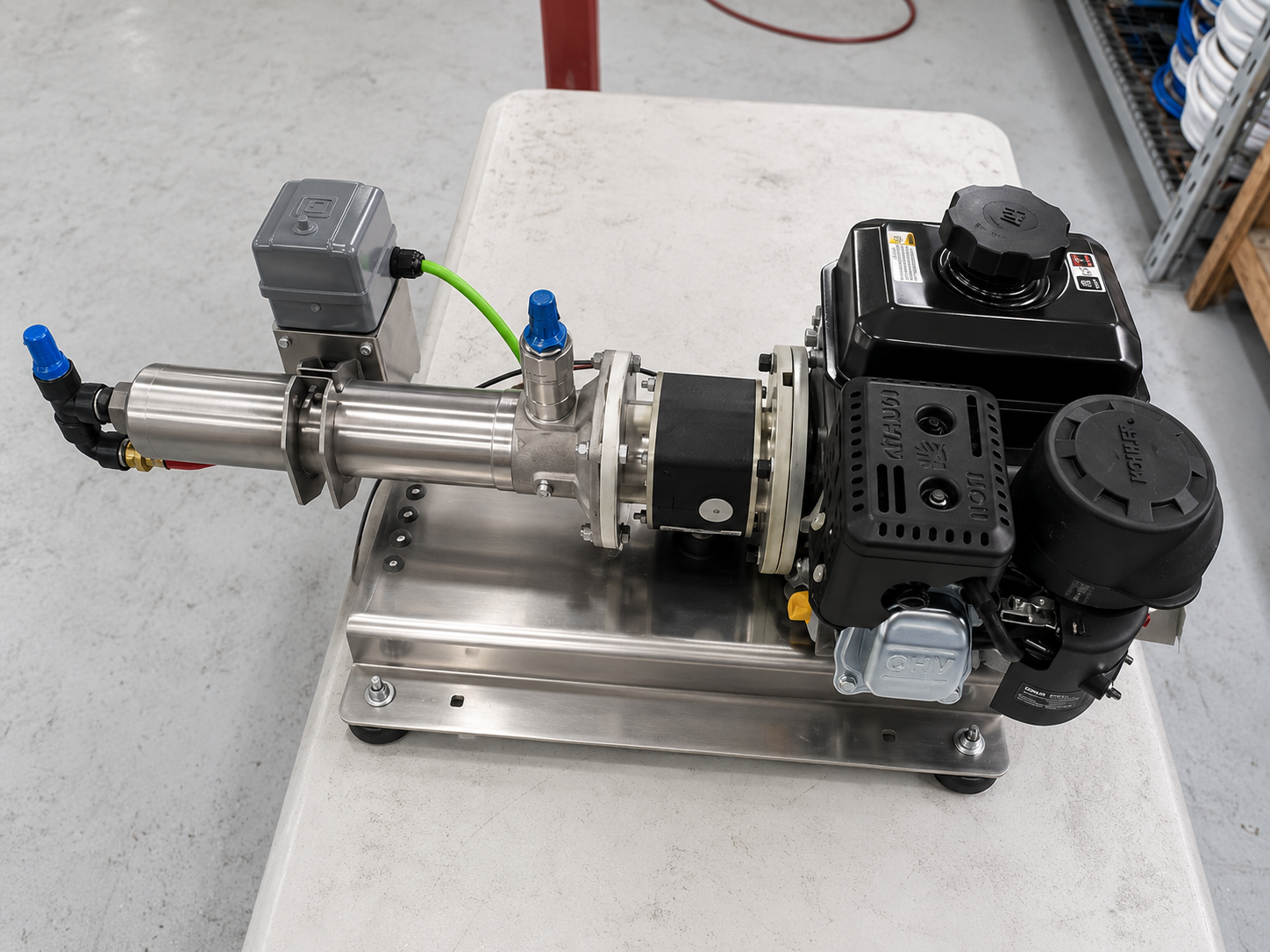 Gas Booster with Electric Clutch: Professional-Grade Softwash Power