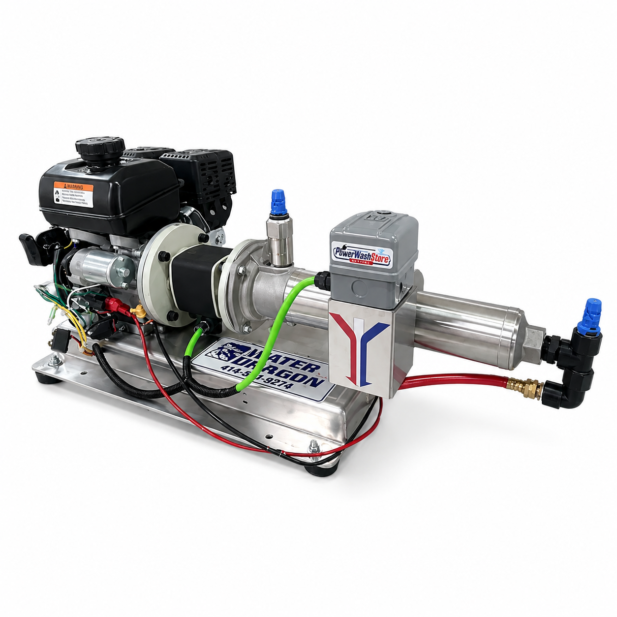 Gas Booster with Electric Clutch: Professional-Grade Softwash Power