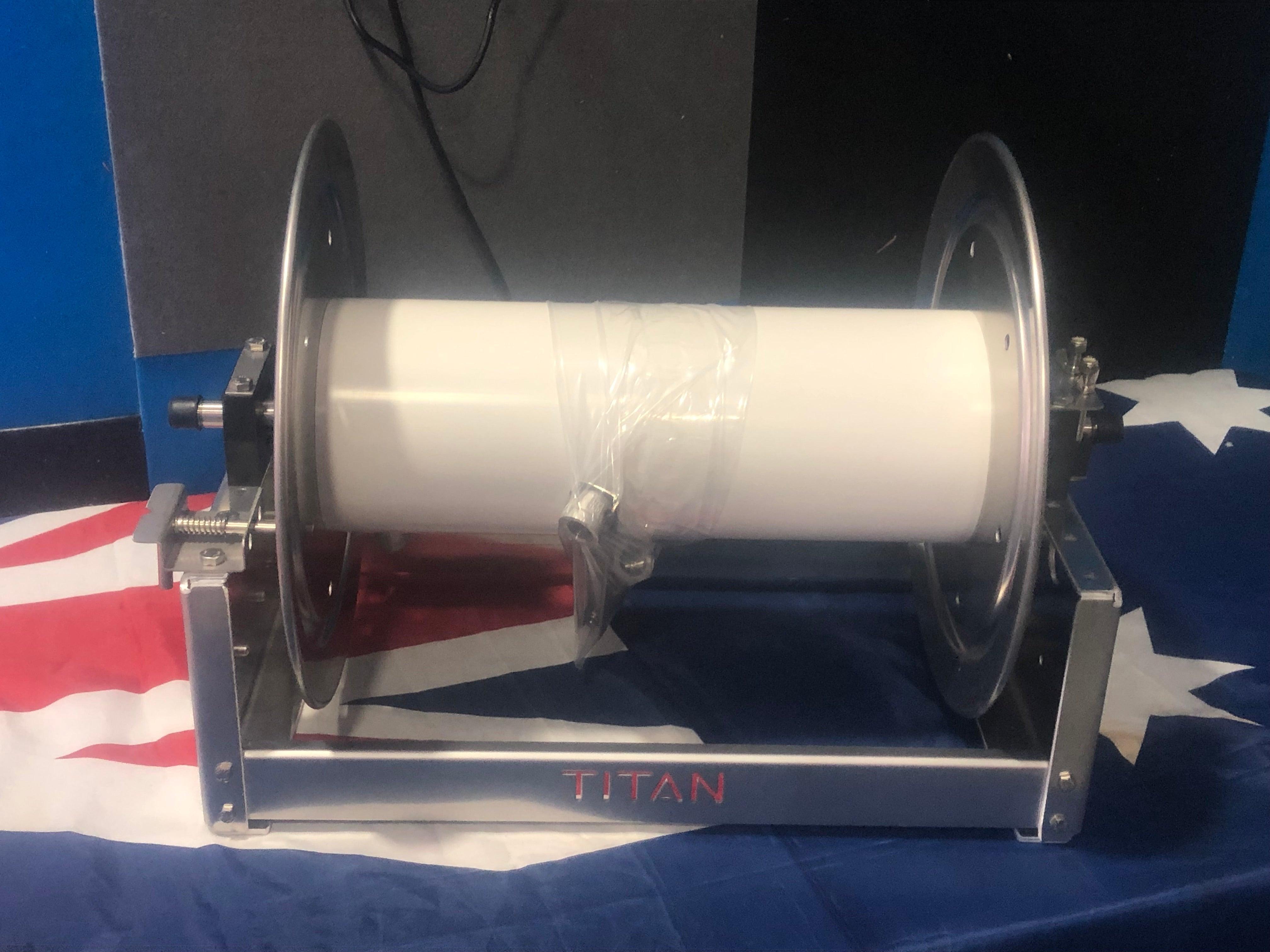 Titan 18 INCH Stainless/Aluminium Hose reels T4318S