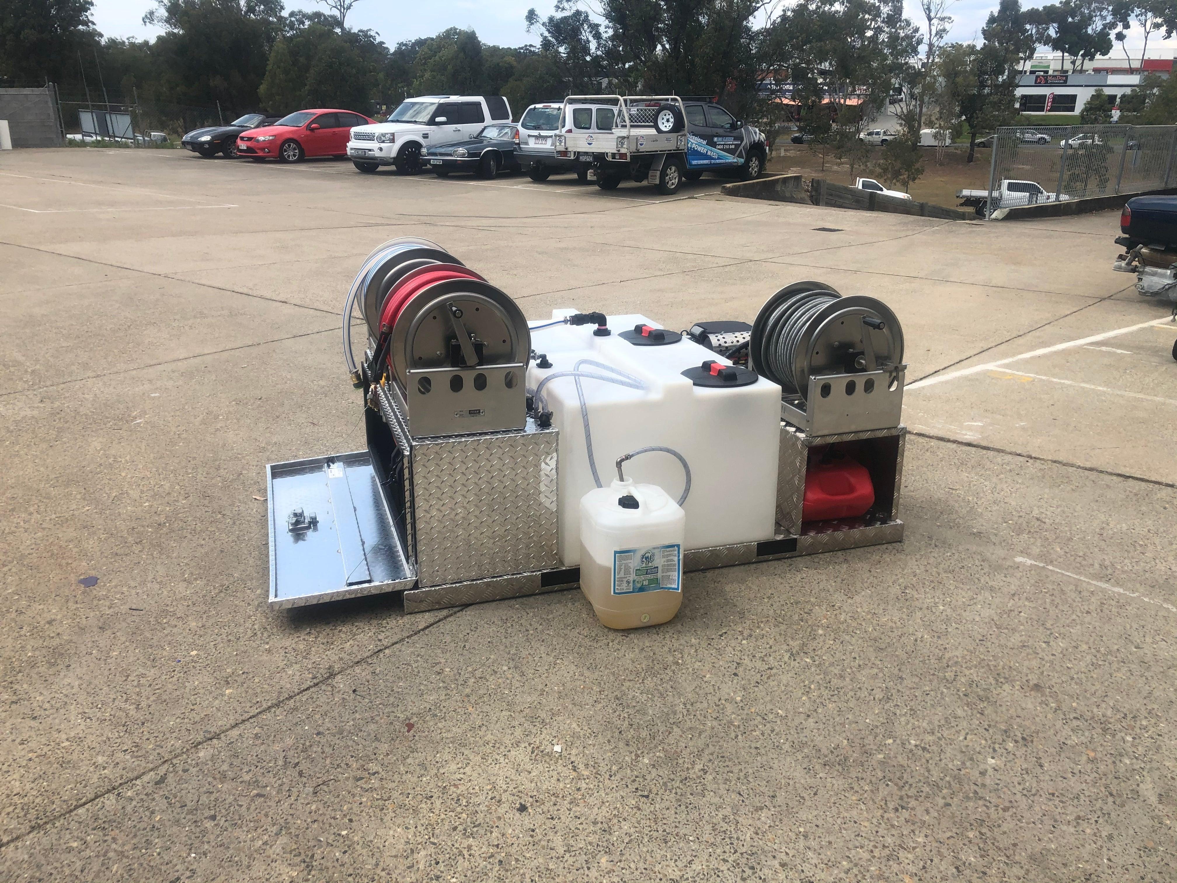 Softwash/Pressure Wash Skid Unit - Complete