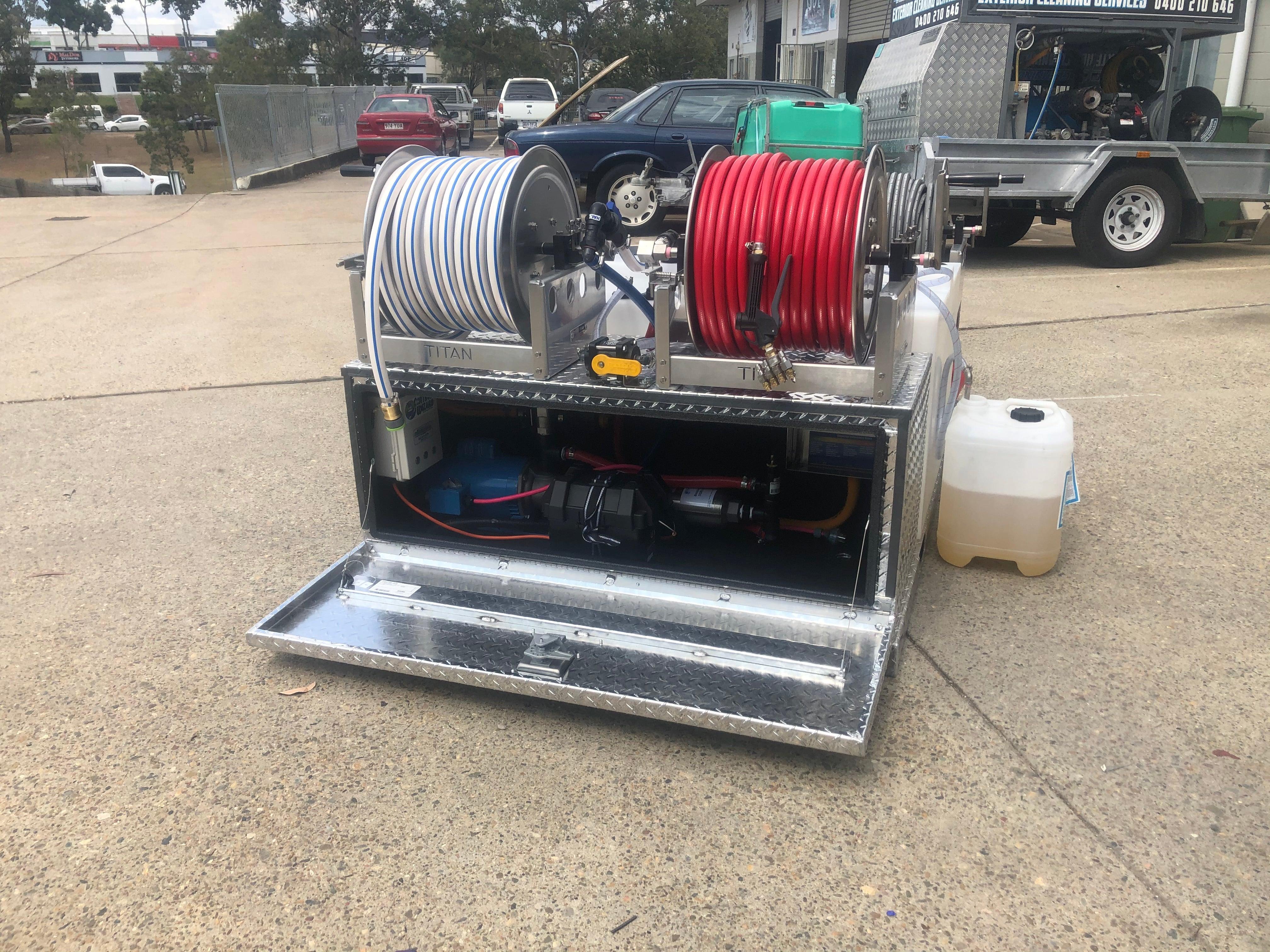 Softwash/Pressure Wash Skid Unit - Complete