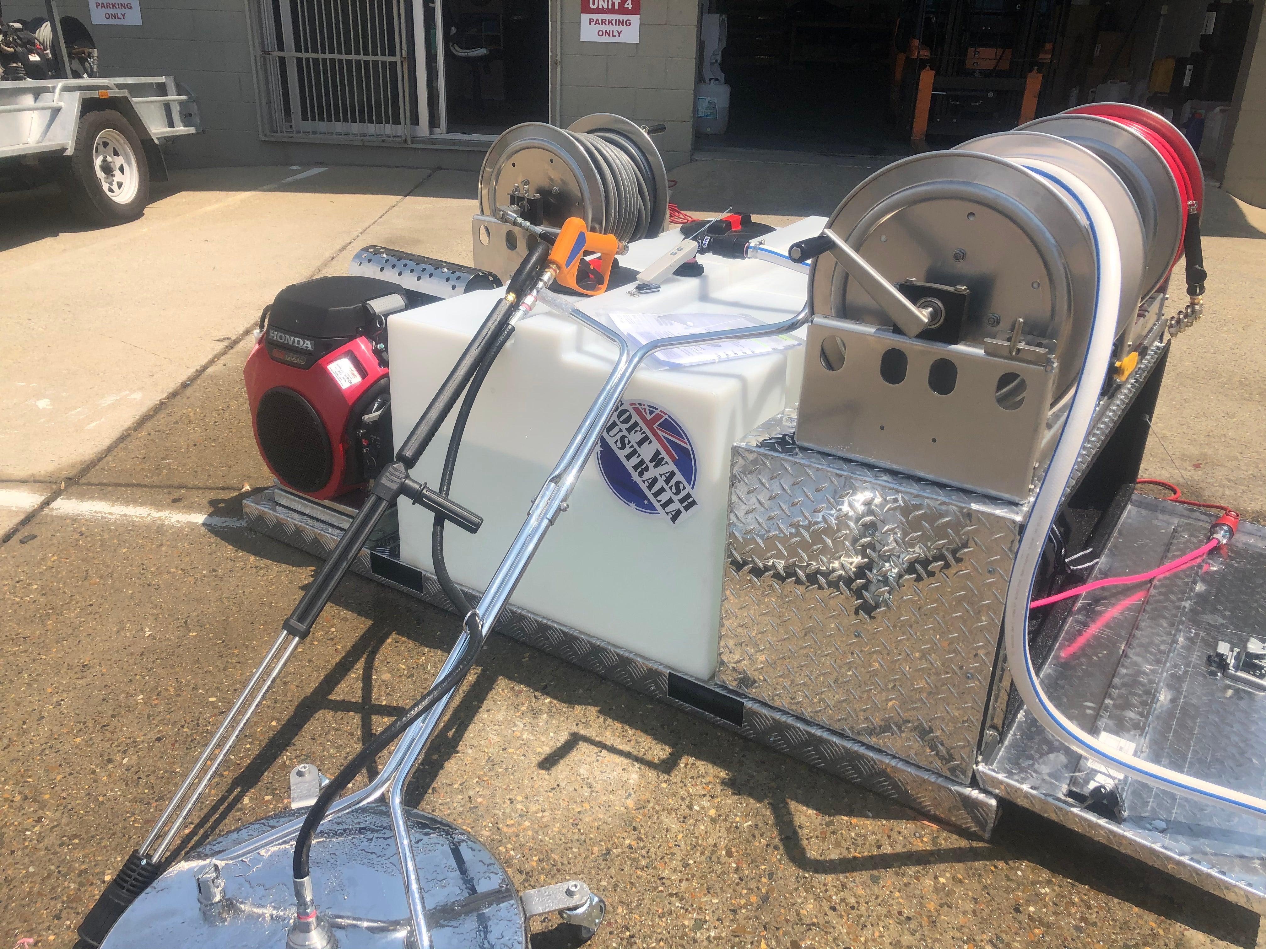 Softwash/Pressure Wash Skid Unit - Complete