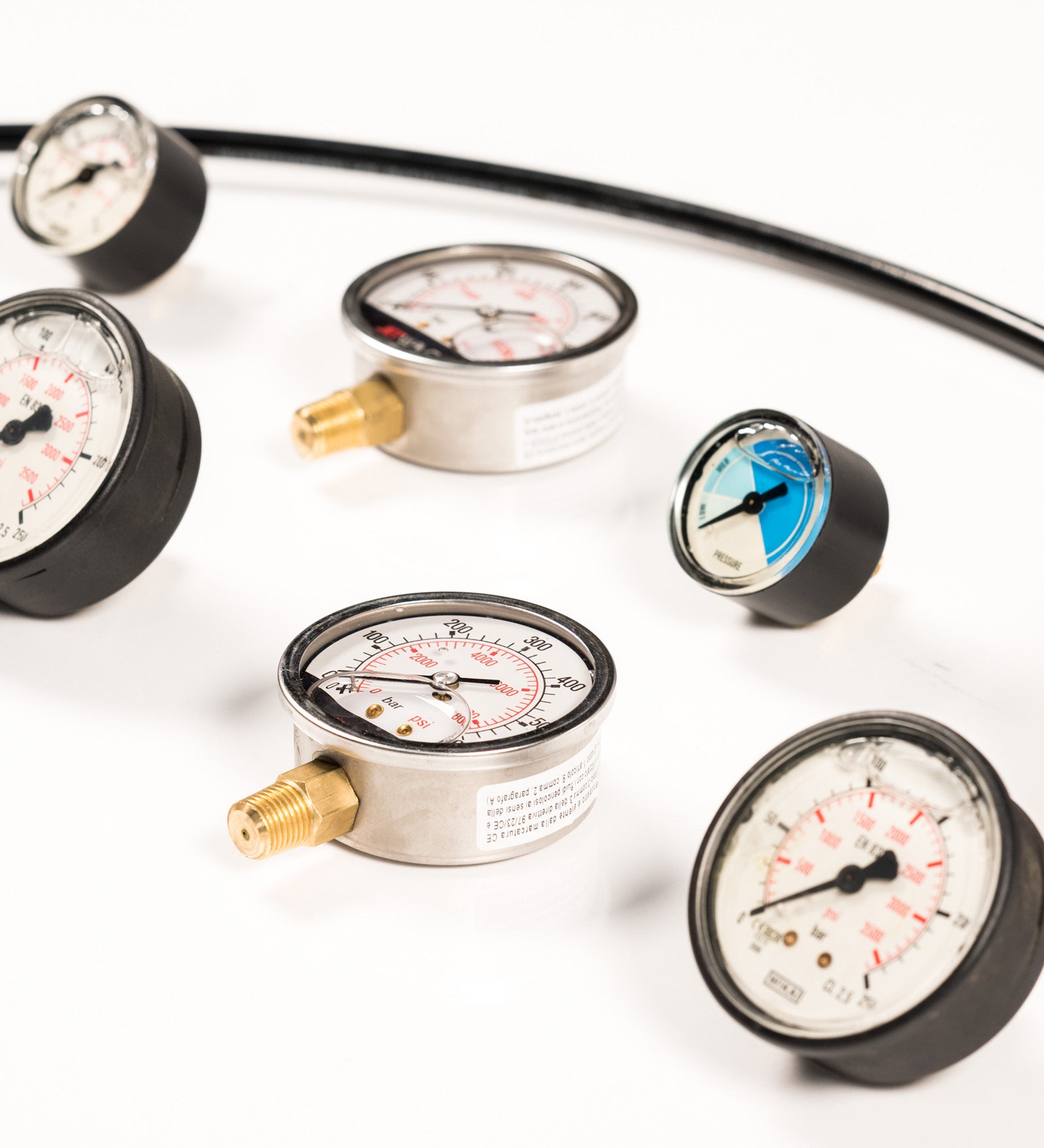 PRESSURE GAUGE 1/4” 63MM - 2 Variant