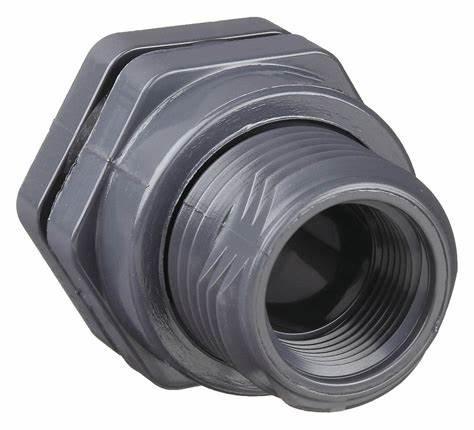 1/2 Inch Schedule 80 PVC Bulk Head