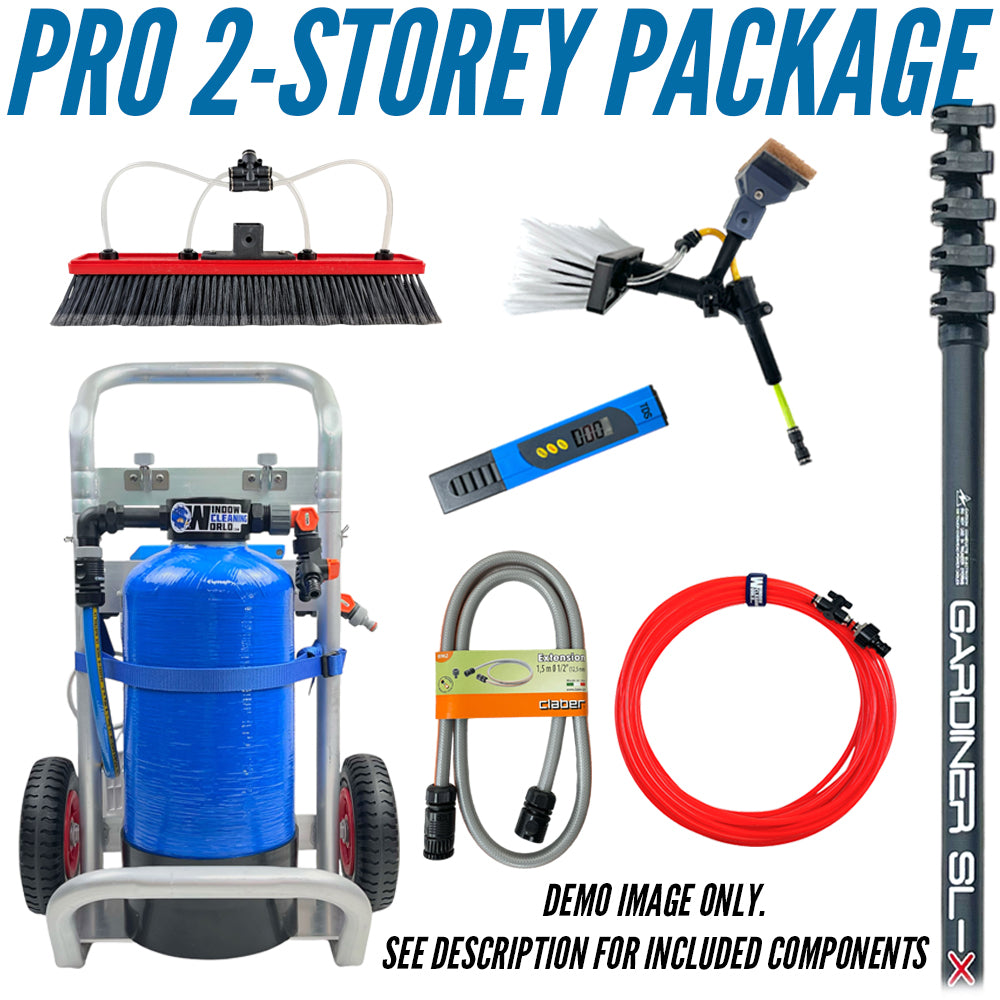 Pro House Cleaner Kit Pro 2-Storey Window Cleaning Kit