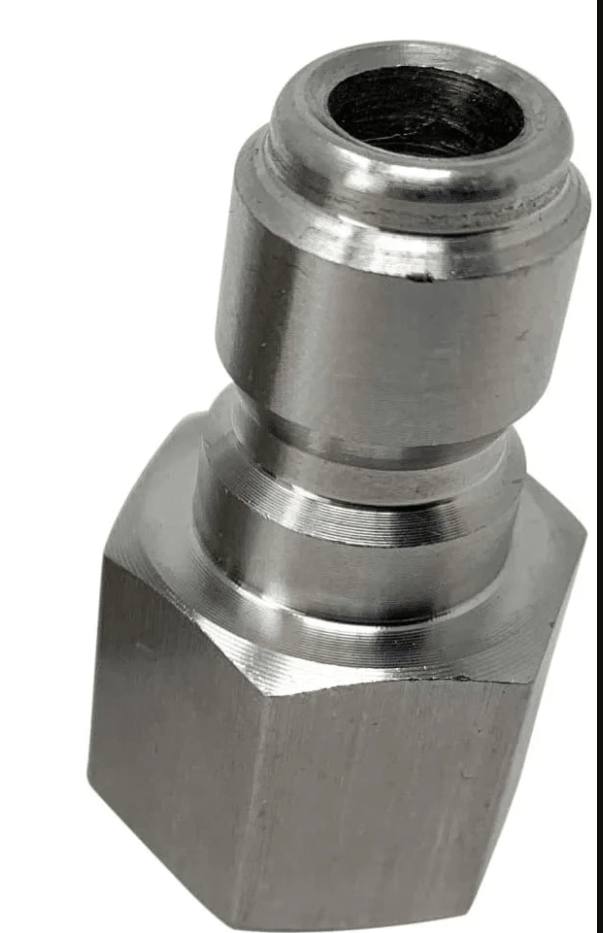 3/8 Quick Connect in Stainless Steel / Brass