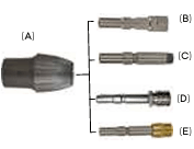 J5500K PRO GUN OUTLET COUPLING SYSTEM