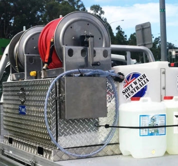 Hose Reel Stand Aluminum Fabricated   450 x 450