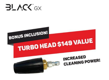 Black GX Pressure Washer (4000 PSI | 13.5L/PM)