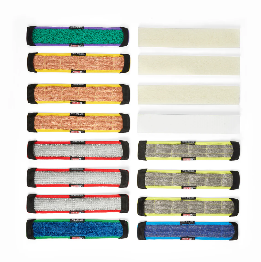 16.5" Solar Rocker Non-Scratch Scrub - Orange