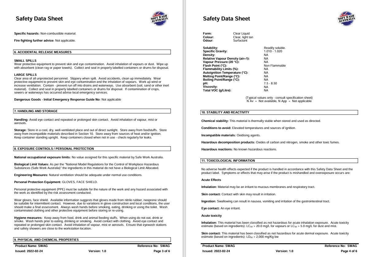 SWAG - GECKO - High grip Surfactant