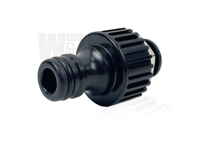 10mm Push-Fit to Hose connector 10mm Pole Tube to Garden Hose