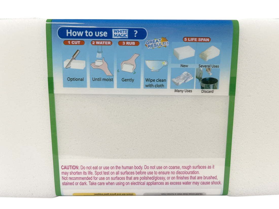 White Magic Eraser Pad - Doodle Pad