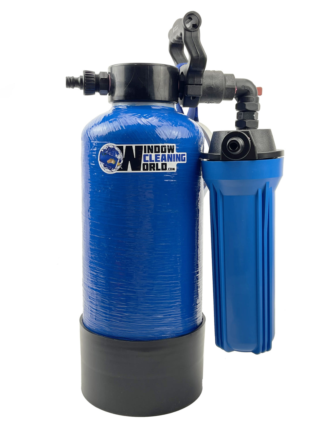 8 Litre Lift &amp; Carry DI Pure Water Tank Only - With RESIN &amp; Sediment Filter