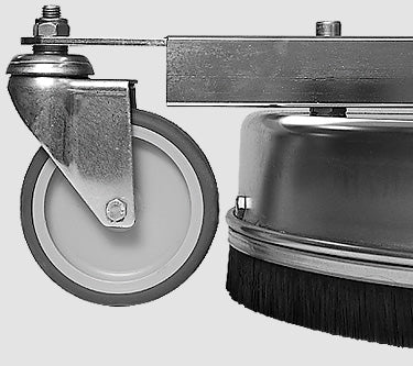 Mosmatic 2.5 Castor Stainless Steel