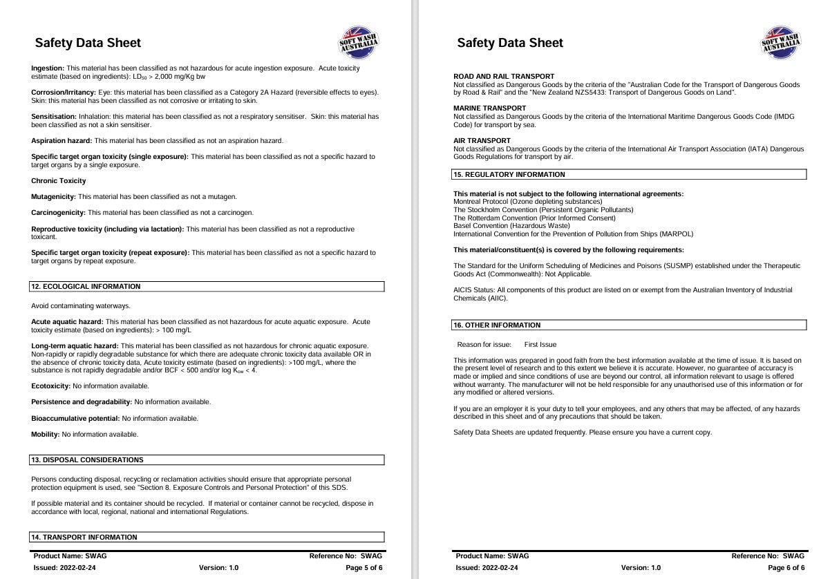 SWAG - GECKO - High grip Surfactant