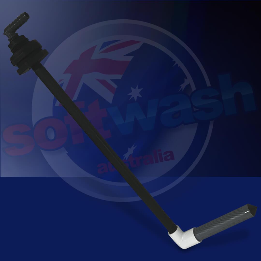 1/2 Inch Tank Riser W/Filter & Bulkhead – Softwash Australia