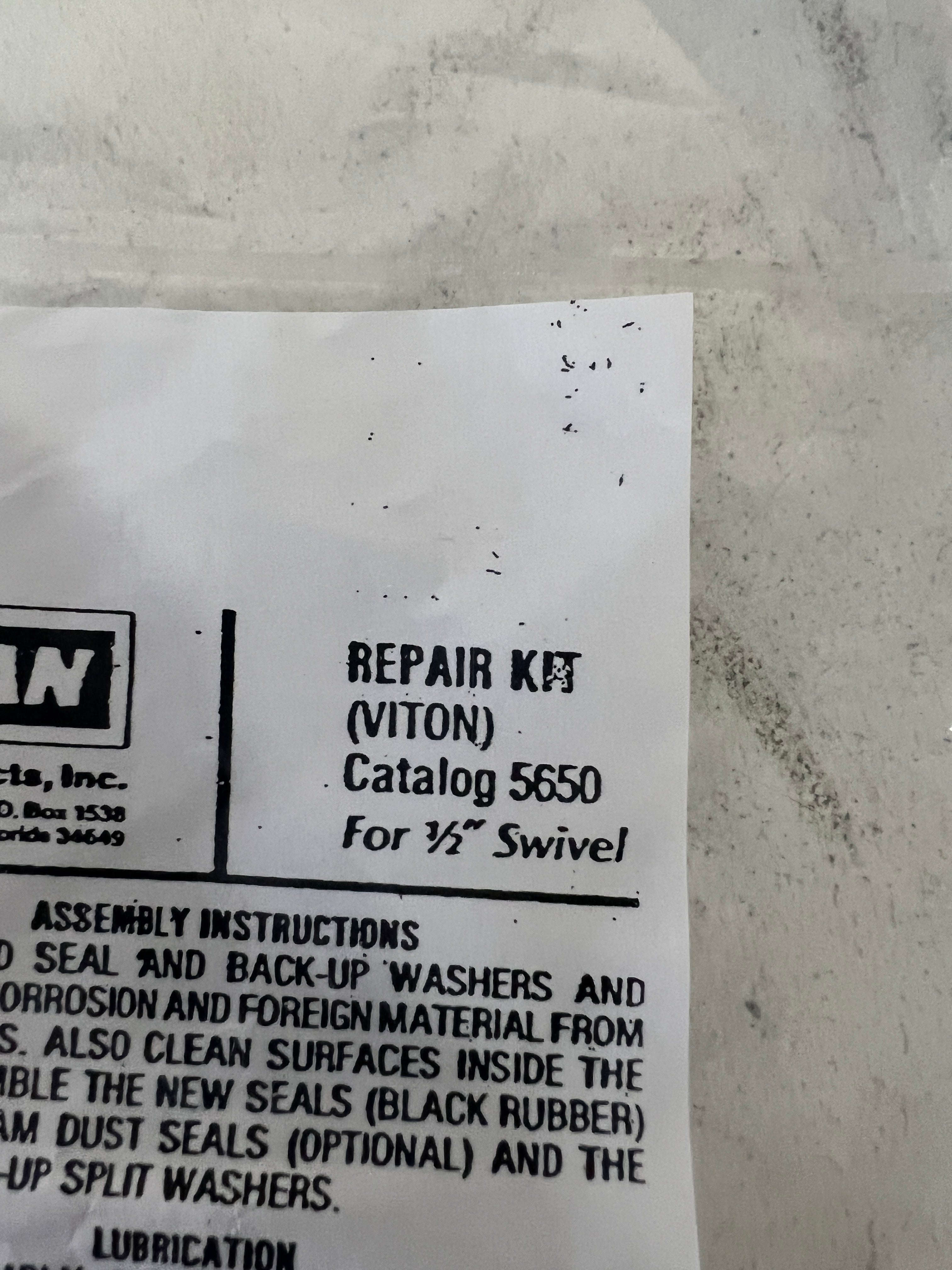 Titan Swivel Repair Kit – softwashaustralia