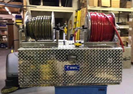 Booster in a Box with Hose Reels Complete Includes Pro-Switch