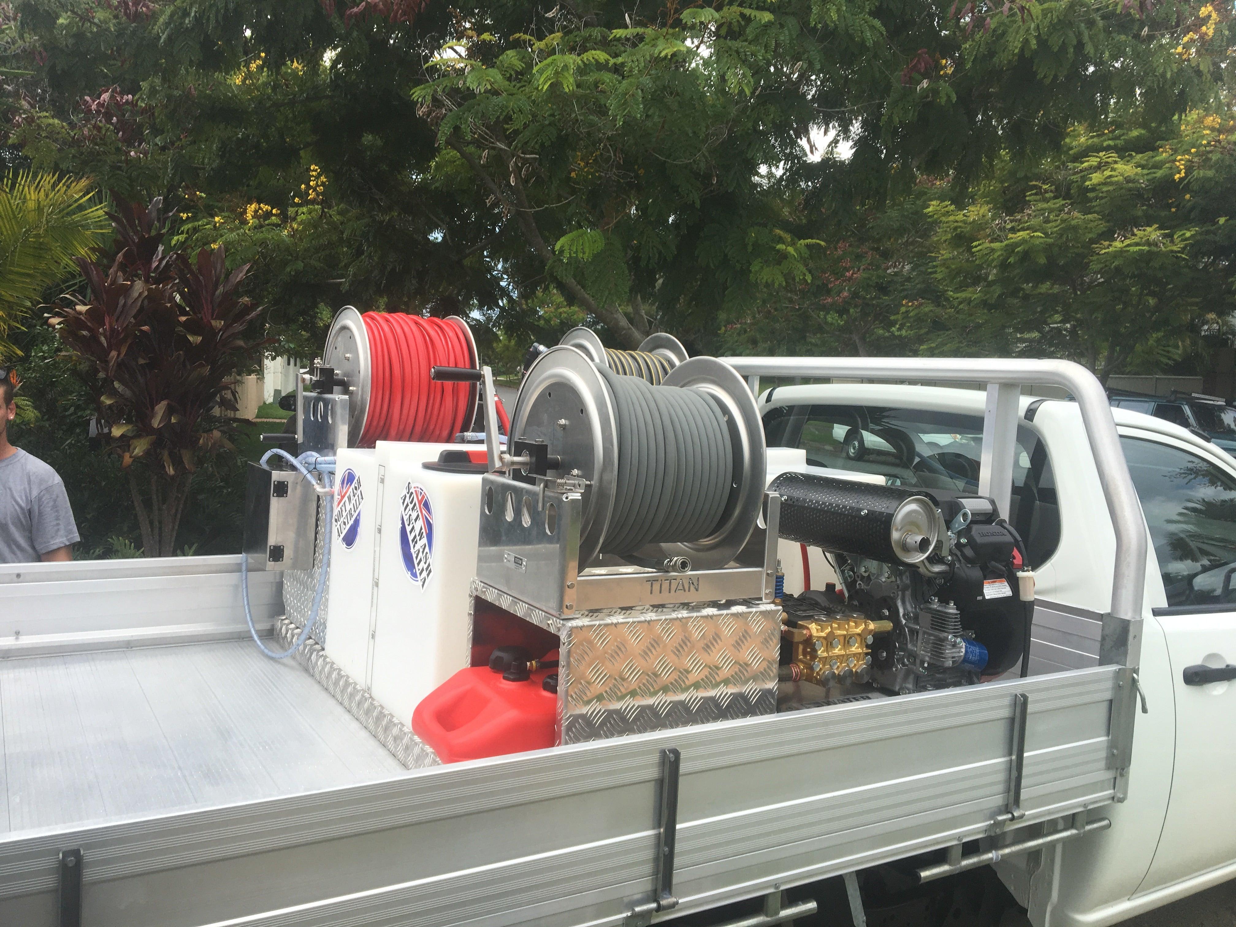 Softwash/Pressure Wash Skid Unit - Complete