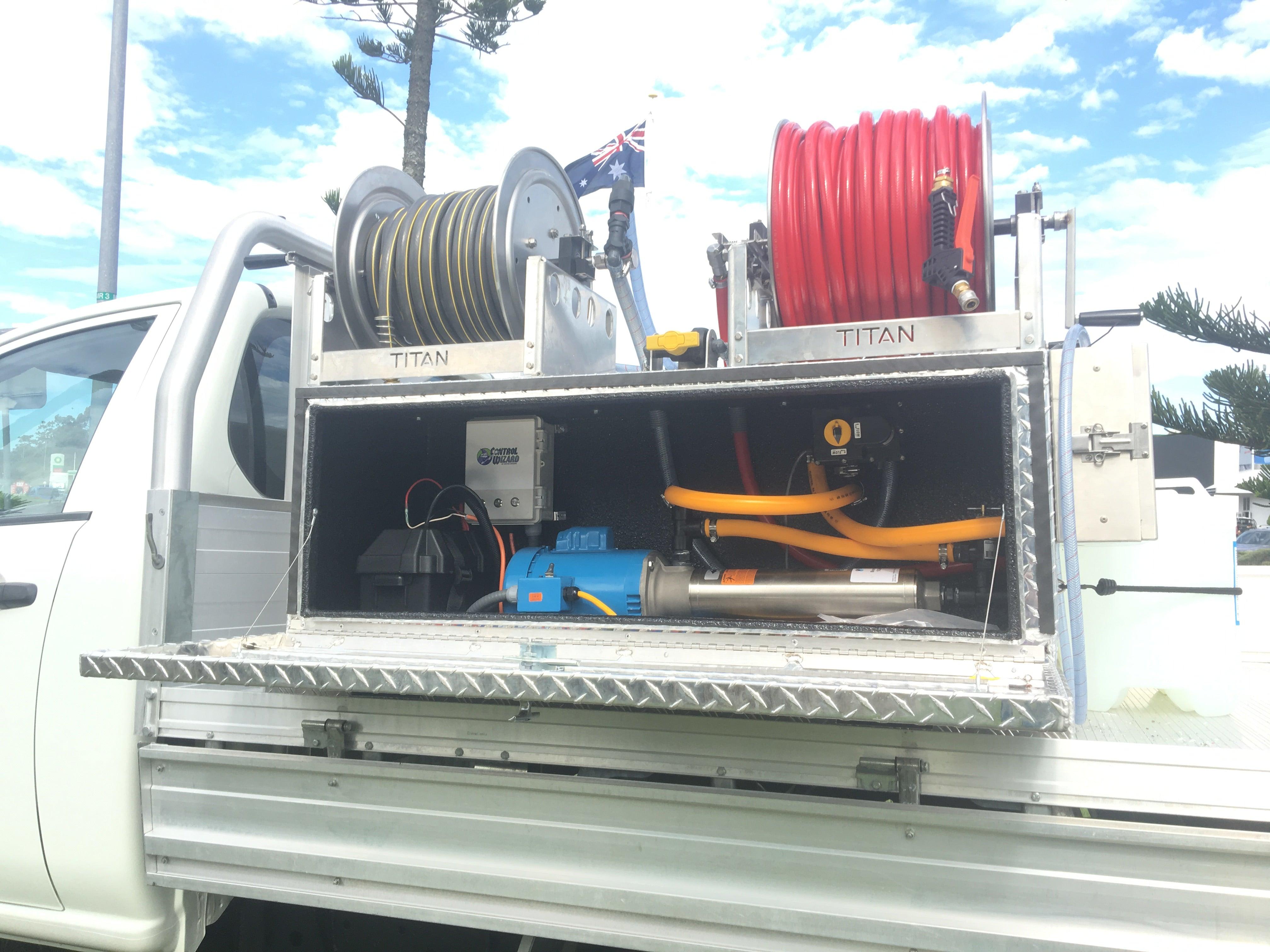 Softwash/Pressure Wash Skid Unit - Complete