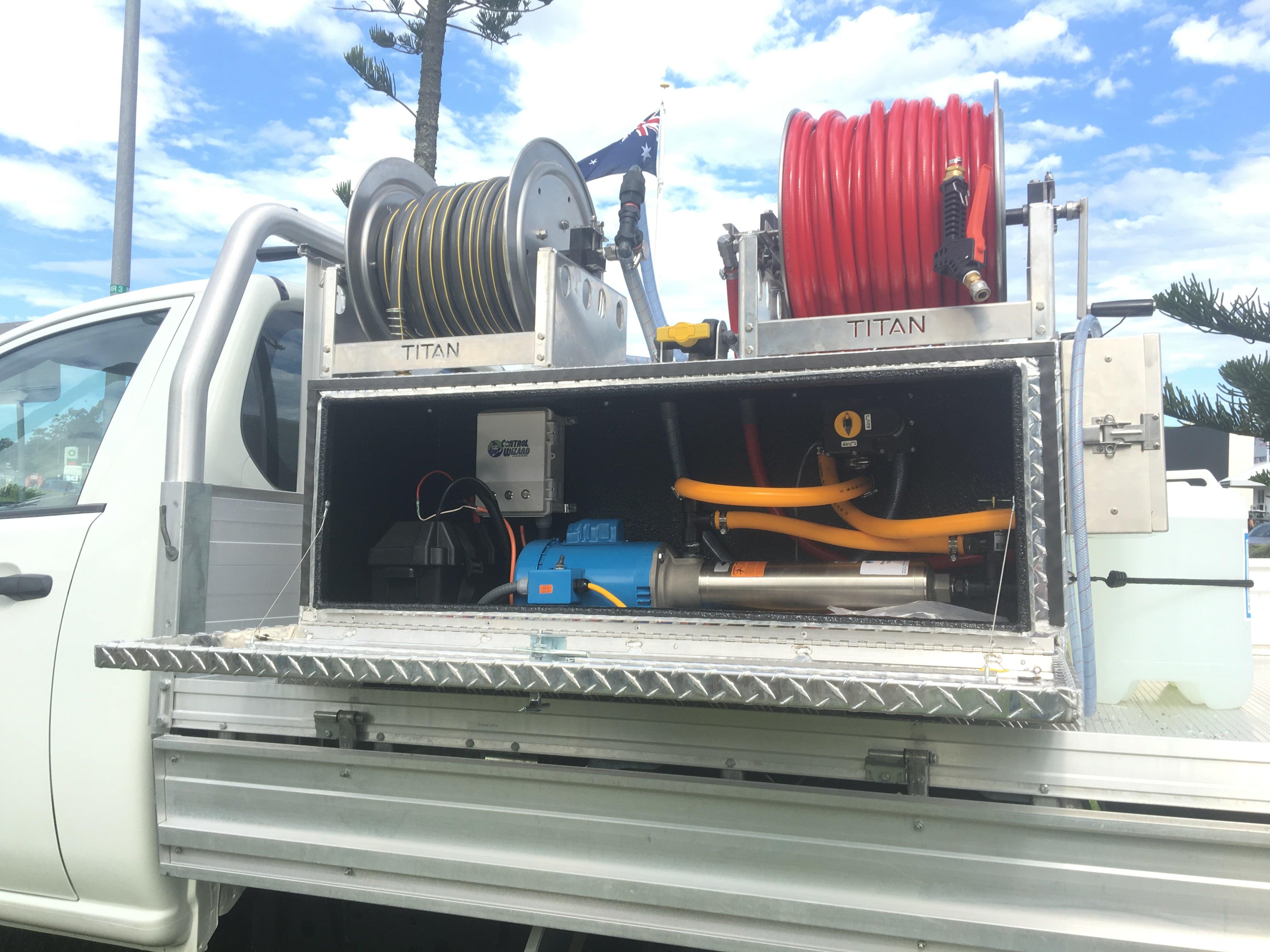 Softwash/Pressure Wash Skid Unit - Complete