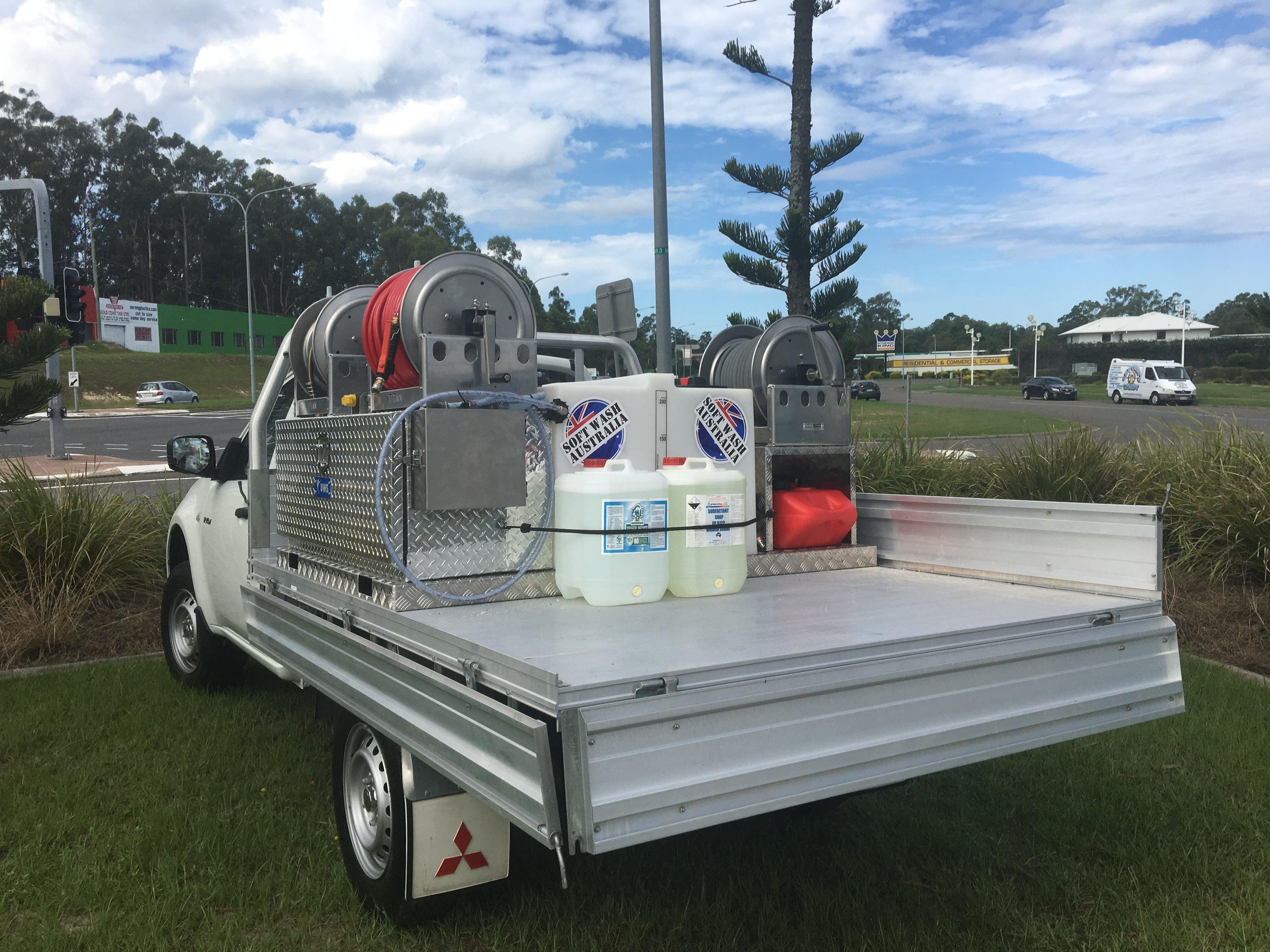 Softwash/Pressure Wash Skid Unit - Complete