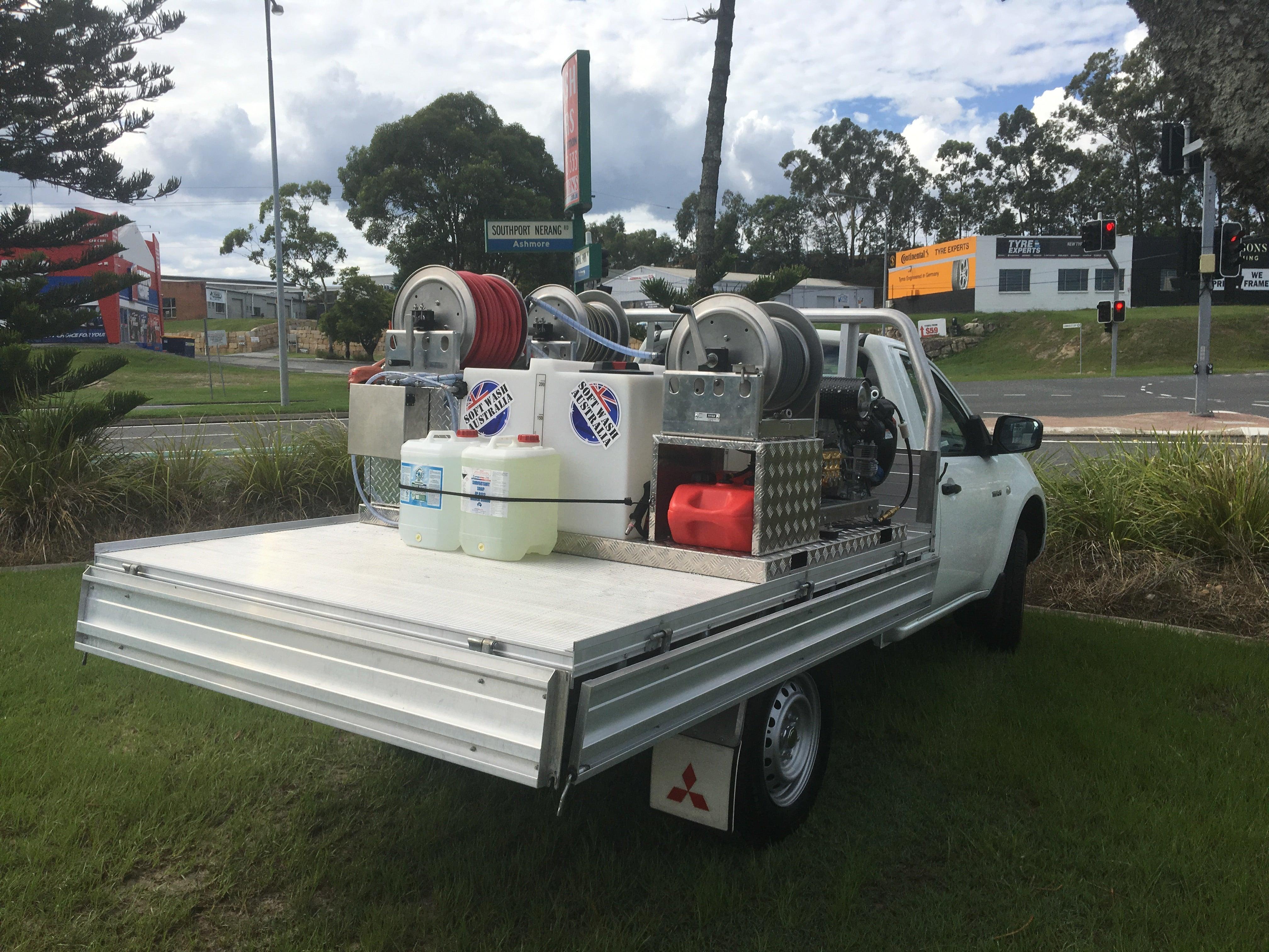 Softwash/Pressure Wash Skid Unit - Complete
