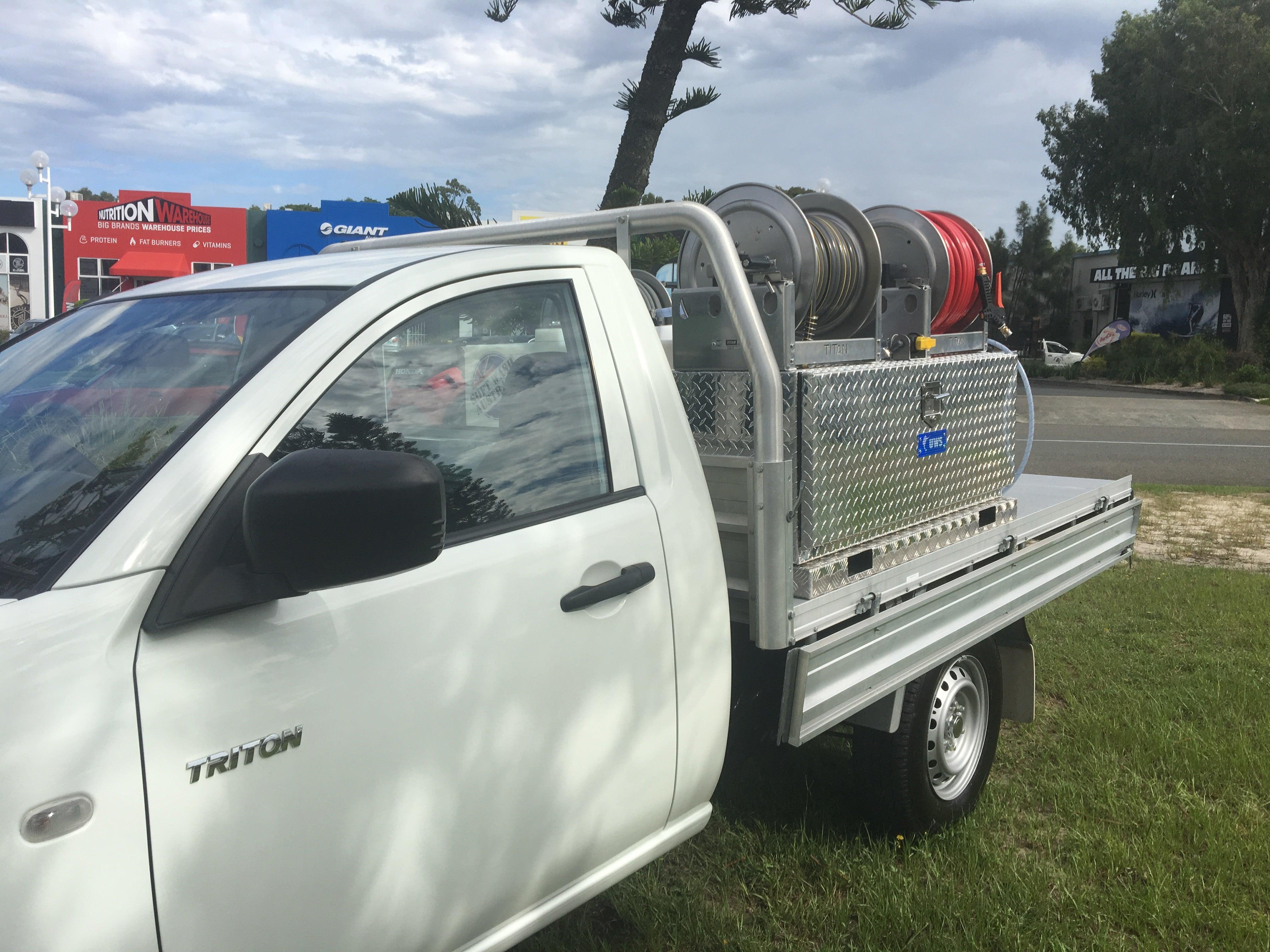 Softwash/Pressure Wash Skid Unit - Complete