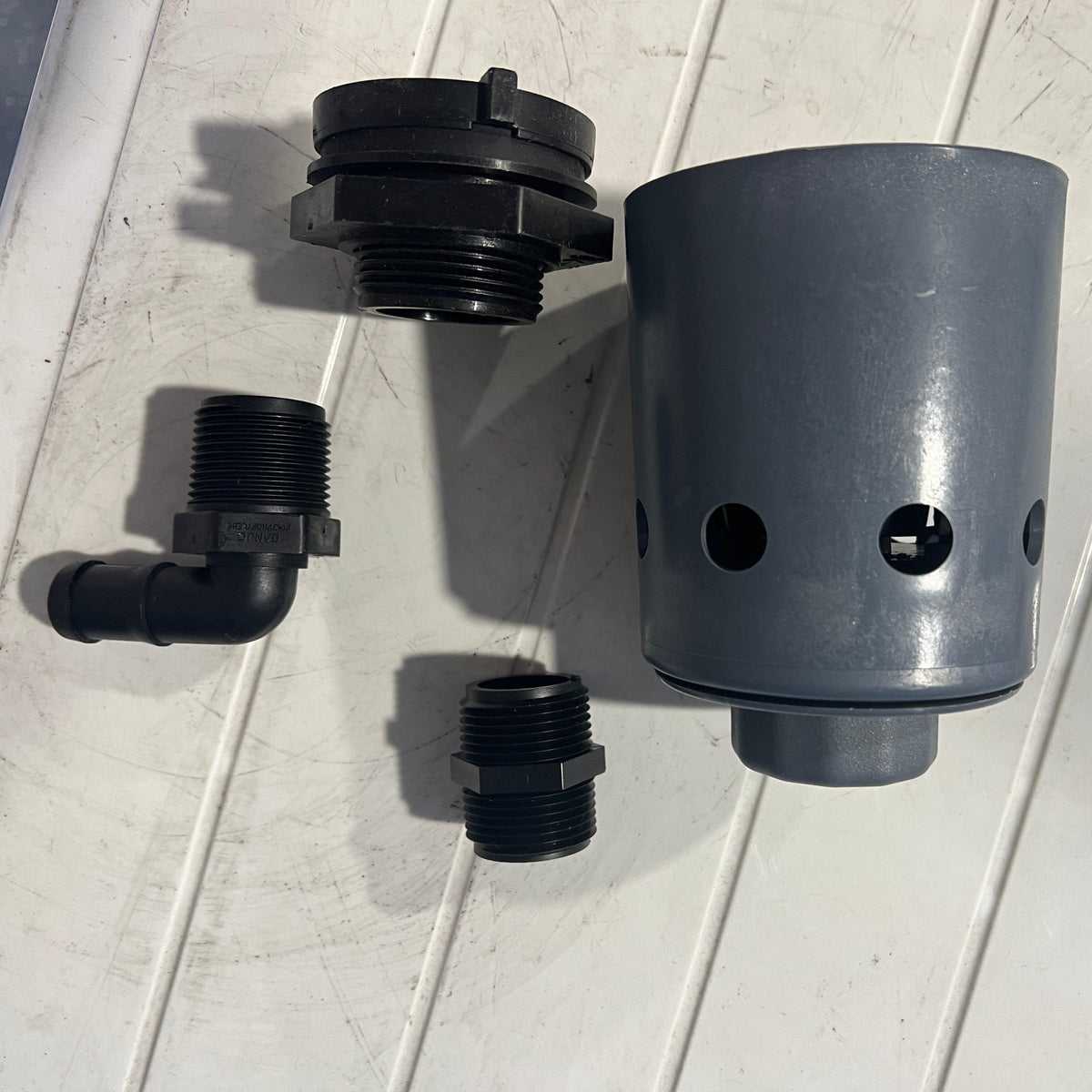 Hudson 1" Float Valve Kit with Bulkhead & Elbow