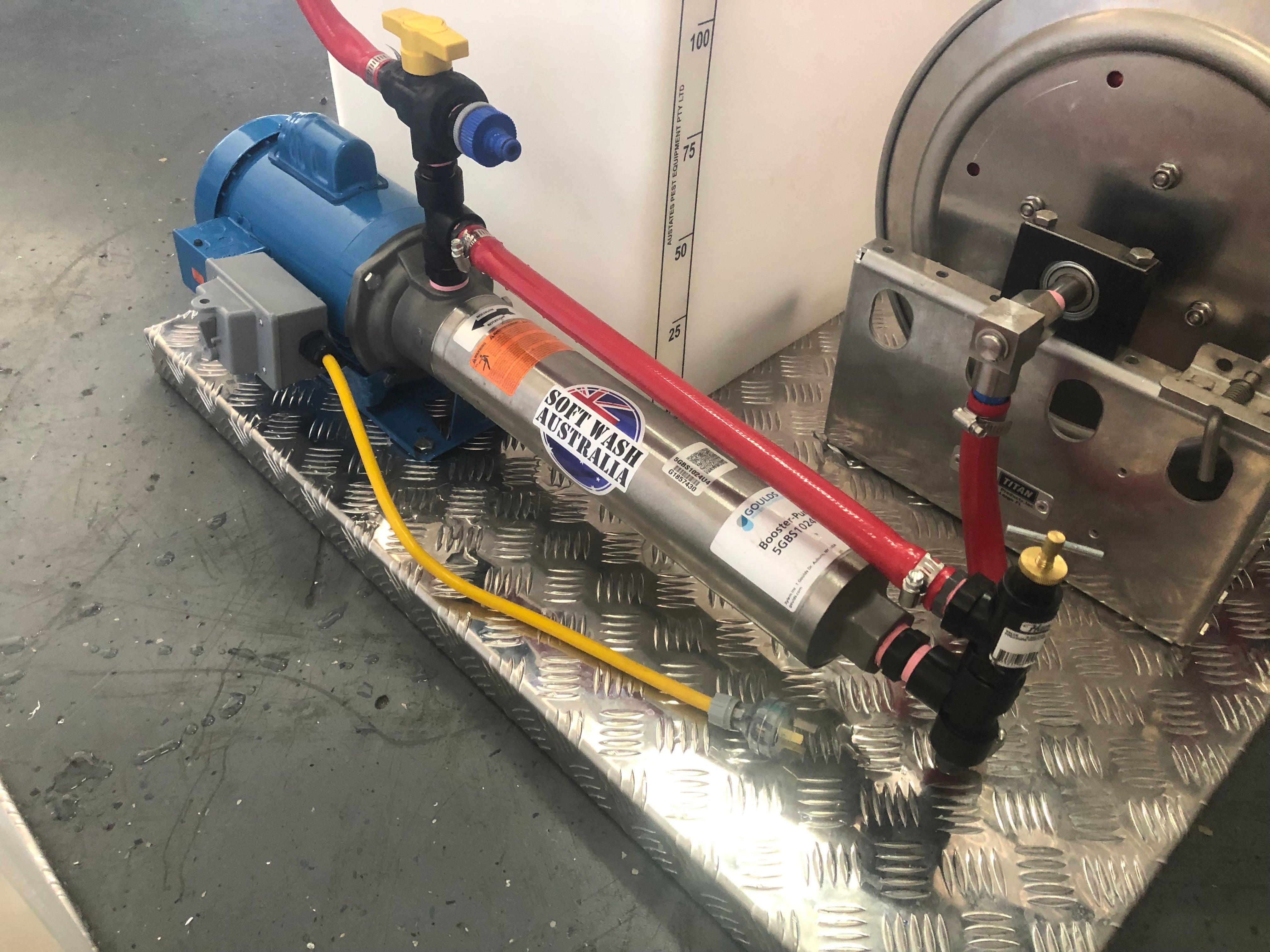 Gould 240 Volt Booster Pump W/Switch and Recirc System