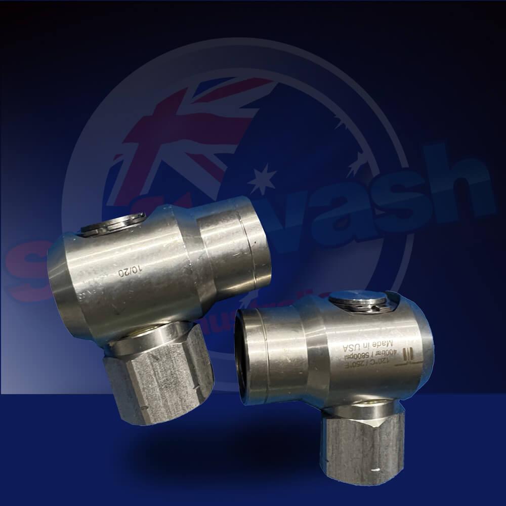 Mosmatic Hose Reel Swivel - Water Dragon label