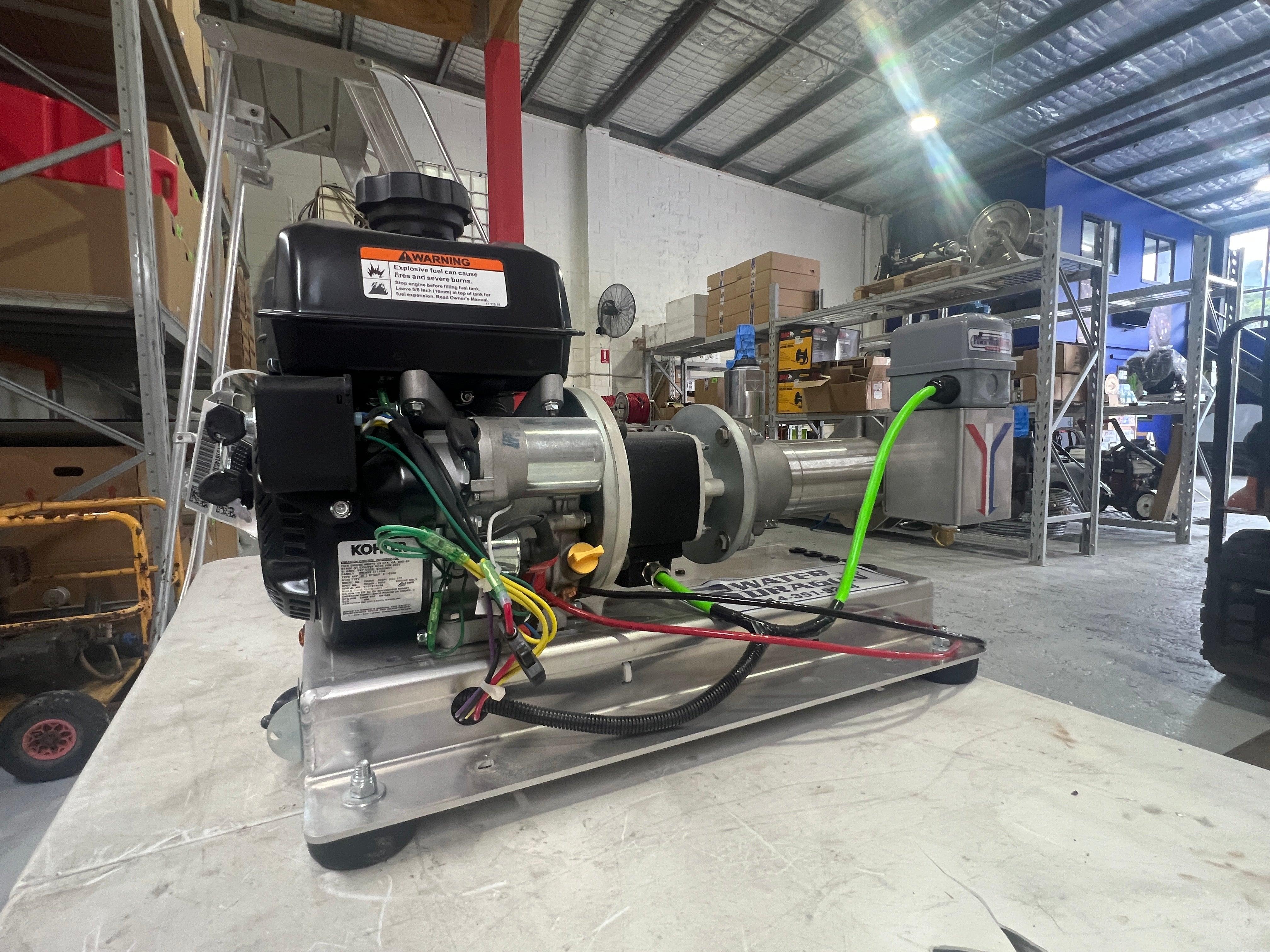 Gas Booster - Electric Clutch