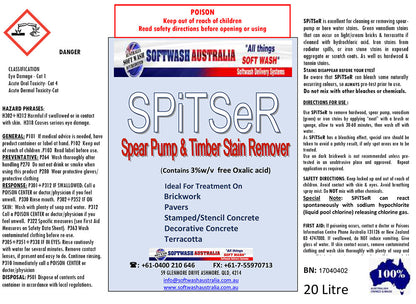 SWA - Spitser Spear Pump &amp; Timber Stain Remover